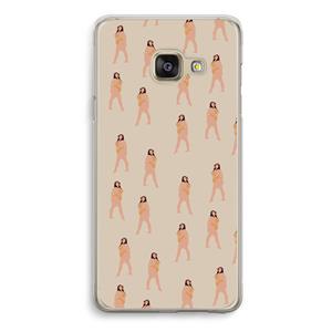 CaseCompany You're so golden: Samsung Galaxy A3 (2016) Transparant Hoesje