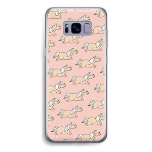 CaseCompany Ponys: Samsung Galaxy S8 Transparant Hoesje