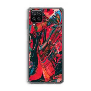 CaseCompany Endless Descent: Samsung Galaxy A12 Transparant Hoesje