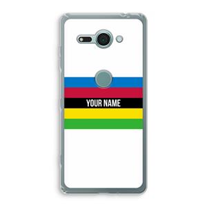 CaseCompany WK Wielrennen: Sony Xperia XZ2 Compact Transparant Hoesje