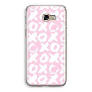 CaseCompany XOXO: Samsung Galaxy A5 (2017) Transparant Hoesje