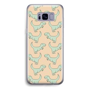 CaseCompany Dinos: Samsung Galaxy S8 Transparant Hoesje