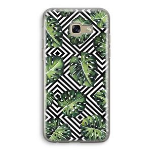 CaseCompany Geometrische jungle: Samsung Galaxy A5 (2017) Transparant Hoesje