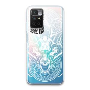 CaseCompany Oh Deer: Xiaomi Redmi 10 Transparant Hoesje