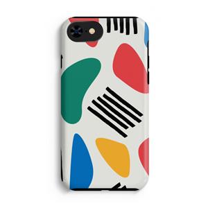 CaseCompany Illustratieve pop 1: iPhone 8 Tough Case