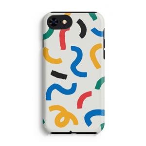 CaseCompany Illustratieve pop 2: iPhone 8 Tough Case