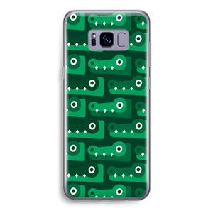 CaseCompany Crocs: Samsung Galaxy S8 Transparant Hoesje