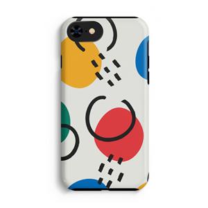 CaseCompany Illustratieve pop 3: iPhone 8 Tough Case