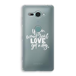 CaseCompany Partner in crime: Sony Xperia XZ2 Compact Transparant Hoesje