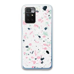 CaseCompany Terrazzo N°3: Xiaomi Redmi 10 Transparant Hoesje
