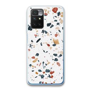 CaseCompany Terrazzo N°4: Xiaomi Redmi 10 Transparant Hoesje