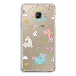 CaseCompany Fantasiewereld: Samsung Galaxy A3 (2016) Transparant Hoesje