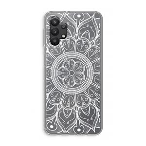 CaseCompany Roses Are Red: Samsung Galaxy A32 5G Transparant Hoesje