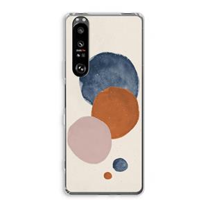 CaseCompany Geo #4: Sony Xperia 1 III Transparant Hoesje