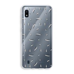 CaseCompany Hipster stripes: Samsung Galaxy A10 Transparant Hoesje
