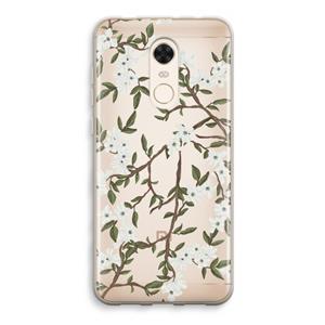 CaseCompany Blossoming spring: Xiaomi Redmi 5 Transparant Hoesje