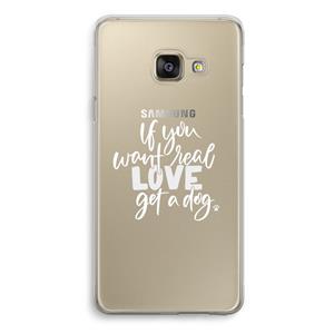 CaseCompany Partner in crime: Samsung Galaxy A3 (2016) Transparant Hoesje
