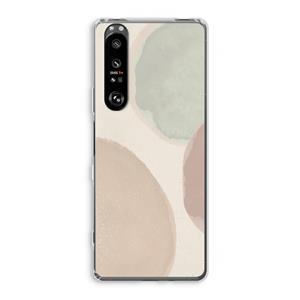 CaseCompany Geo #8: Sony Xperia 1 III Transparant Hoesje