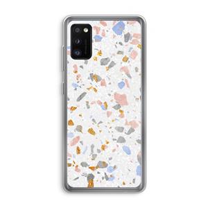 CaseCompany Terrazzo N°8: Samsung Galaxy A41 Transparant Hoesje