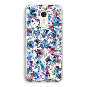 CaseCompany Hibiscus Flowers: Xiaomi Redmi 5 Transparant Hoesje