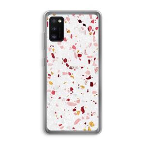 CaseCompany Terrazzo N°9: Samsung Galaxy A41 Transparant Hoesje