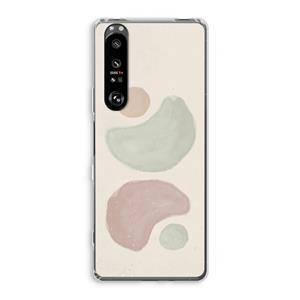 CaseCompany Geo #10: Sony Xperia 1 III Transparant Hoesje