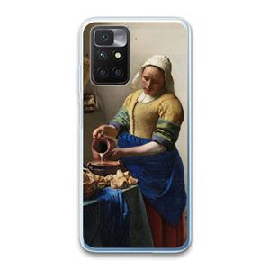 CaseCompany The Milkmaid: Xiaomi Redmi 10 Transparant Hoesje