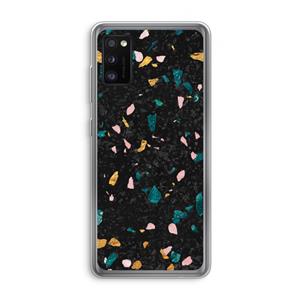 CaseCompany Terrazzo N°10: Samsung Galaxy A41 Transparant Hoesje