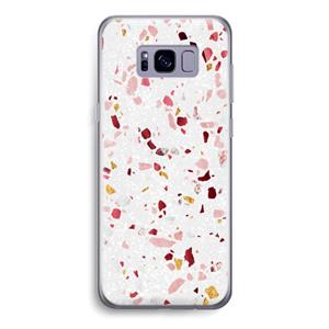 CaseCompany Terrazzo N°9: Samsung Galaxy S8 Transparant Hoesje