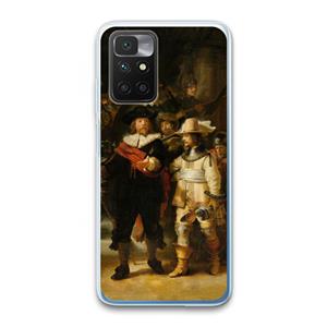 CaseCompany De Nachtwacht: Xiaomi Redmi 10 Transparant Hoesje