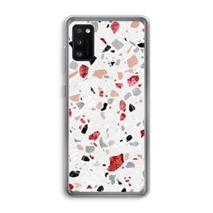 CaseCompany Terrazzo N°12: Samsung Galaxy A41 Transparant Hoesje