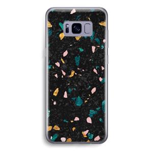 CaseCompany Terrazzo N°10: Samsung Galaxy S8 Transparant Hoesje