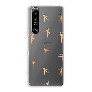 CaseCompany Dans #2: Sony Xperia 1 III Transparant Hoesje