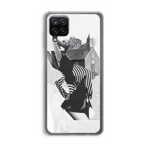 CaseCompany House: Samsung Galaxy A12 Transparant Hoesje