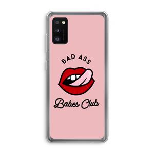 CaseCompany Badass Babes Club: Samsung Galaxy A41 Transparant Hoesje