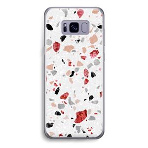CaseCompany Terrazzo N°12: Samsung Galaxy S8 Transparant Hoesje