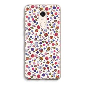 CaseCompany Planets Space: Xiaomi Redmi 5 Transparant Hoesje