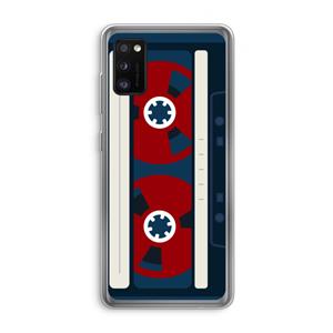 CaseCompany Here's your tape: Samsung Galaxy A41 Transparant Hoesje