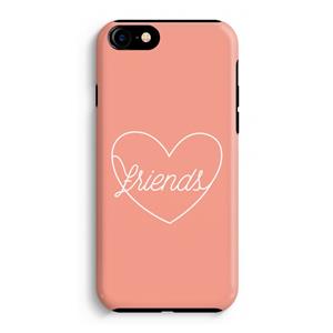 CaseCompany Friends heart: iPhone 8 Tough Case