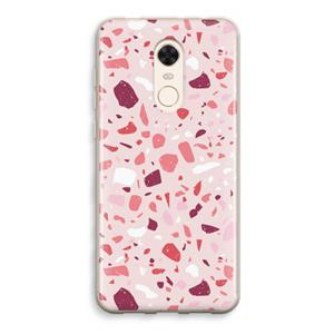 CaseCompany Terrazzo N°15: Xiaomi Redmi 5 Transparant Hoesje