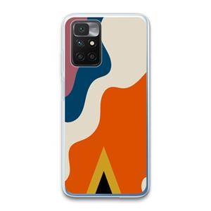 CaseCompany Noor A: Xiaomi Redmi 10 Transparant Hoesje