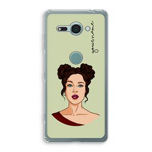 CaseCompany Pop-Art Creator: Sony Xperia XZ2 Compact Transparant Hoesje