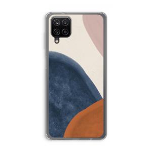 CaseCompany Geo #1: Samsung Galaxy A12 Transparant Hoesje