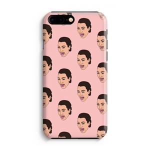 CaseCompany Ugly Cry Call: Volledig Geprint iPhone 7 Plus Hoesje