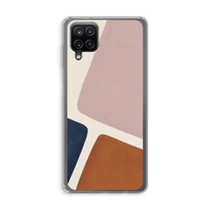 CaseCompany Geo #2: Samsung Galaxy A12 Transparant Hoesje