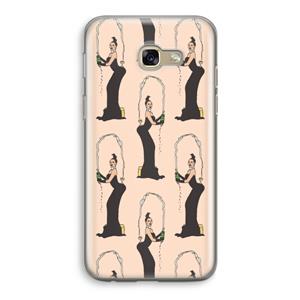 CaseCompany Pop Some Kim: Samsung Galaxy A5 (2017) Transparant Hoesje