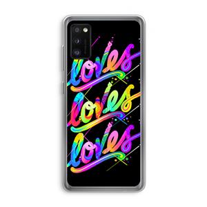 CaseCompany Loves: Samsung Galaxy A41 Transparant Hoesje