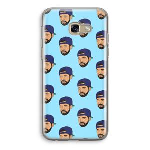 CaseCompany Drake Away: Samsung Galaxy A5 (2017) Transparant Hoesje