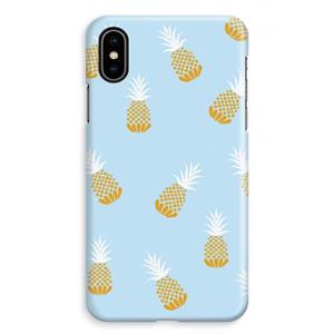 CaseCompany Ananasjes: iPhone XS Max Volledig Geprint Hoesje