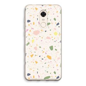 CaseCompany Terrazzo N°21: Xiaomi Redmi 5 Transparant Hoesje